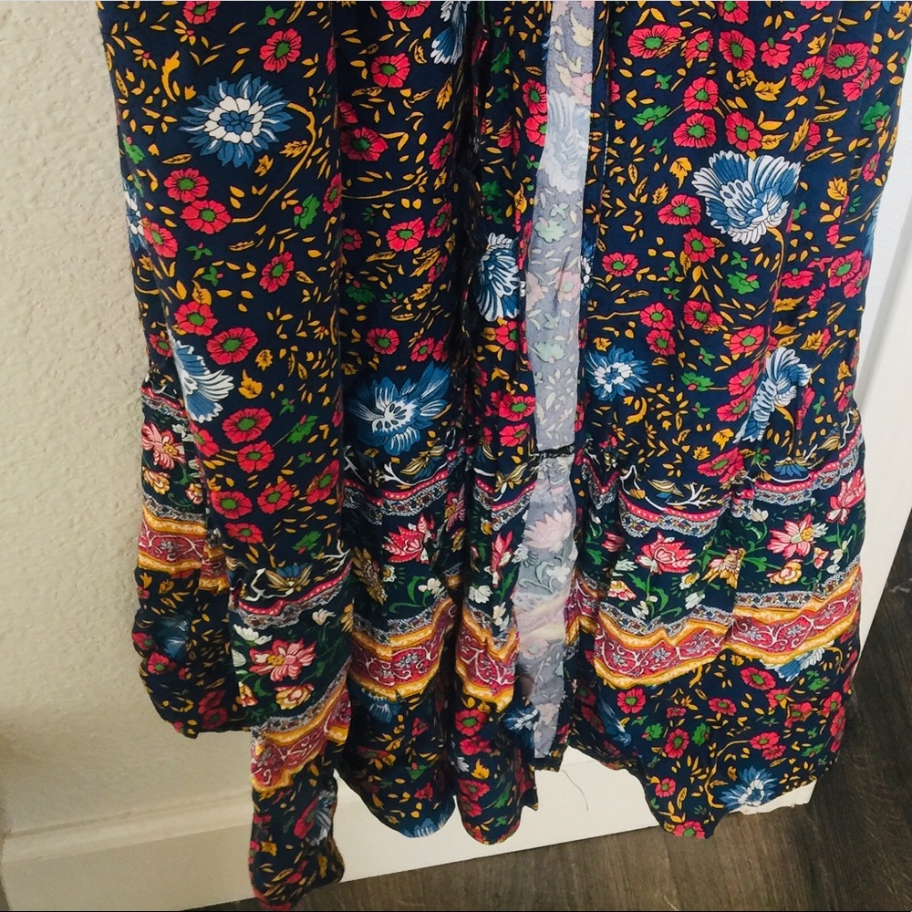 Boho maxi wrap dress - Picture 6 of 7